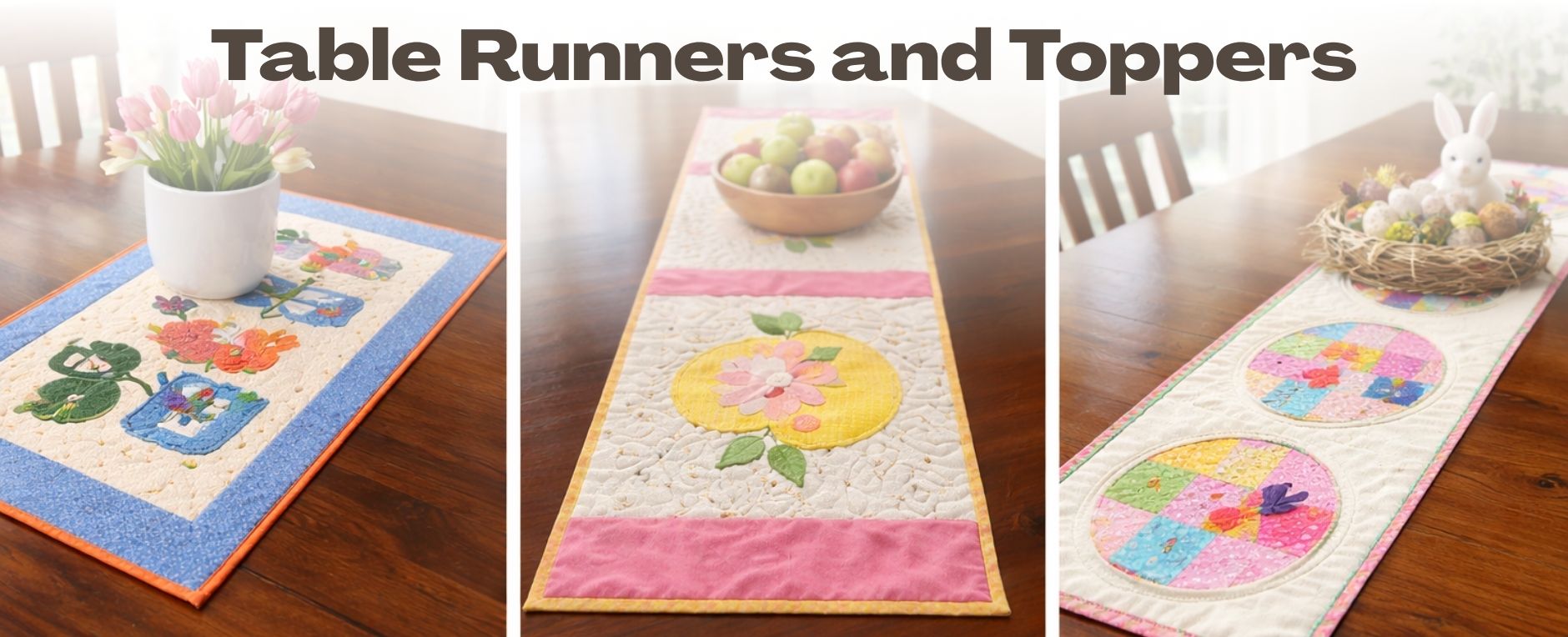 Table Runners and Toppers