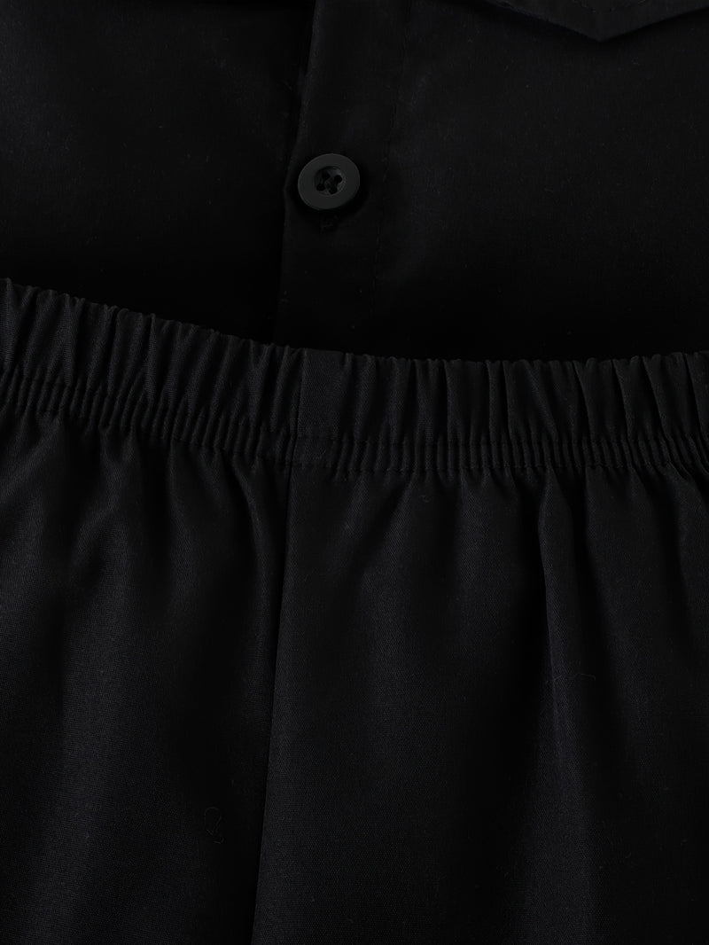 3pcs Infant & Toddler's Street Style Outfit, Casual Vest & Letter Print T-shirt & Cargo Pants, Baby Boy's Clothes