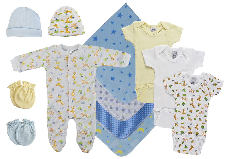 Baby Boy 12 Piece Layette Set