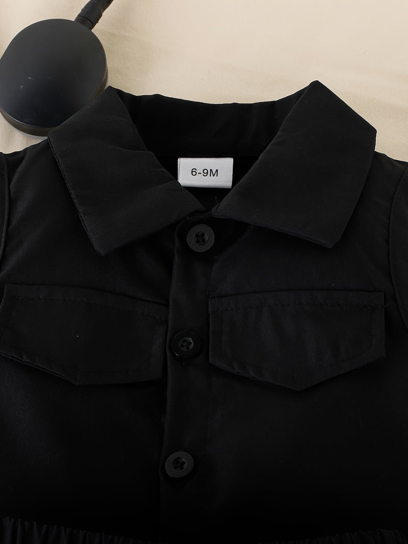 3pcs Infant & Toddler's Street Style Outfit, Casual Vest & Letter Print T-shirt & Cargo Pants, Baby Boy's Clothes