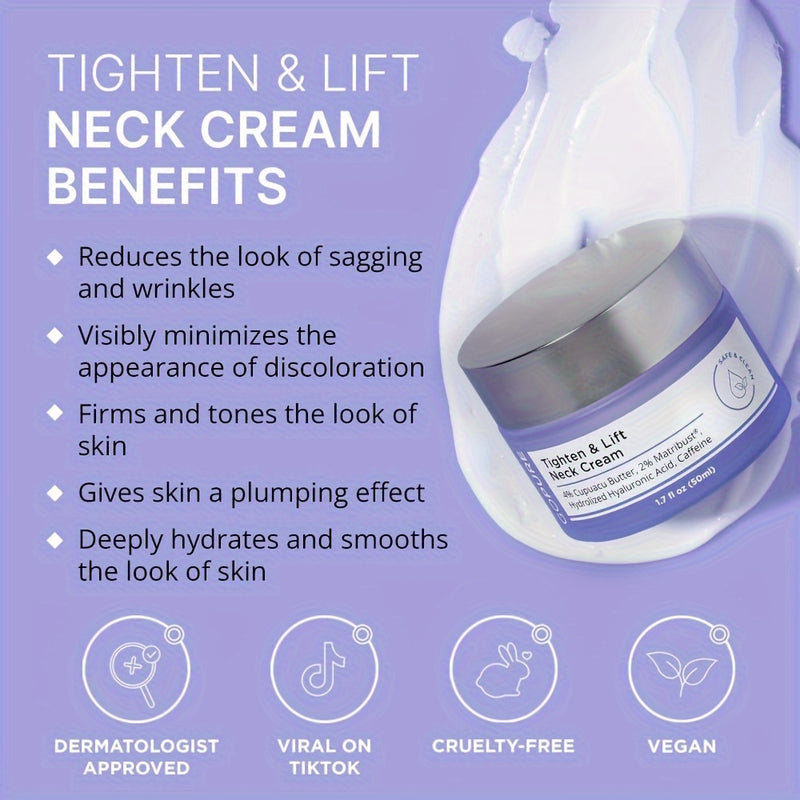 Anti-Aging Neck Cream, Tighten and Lift