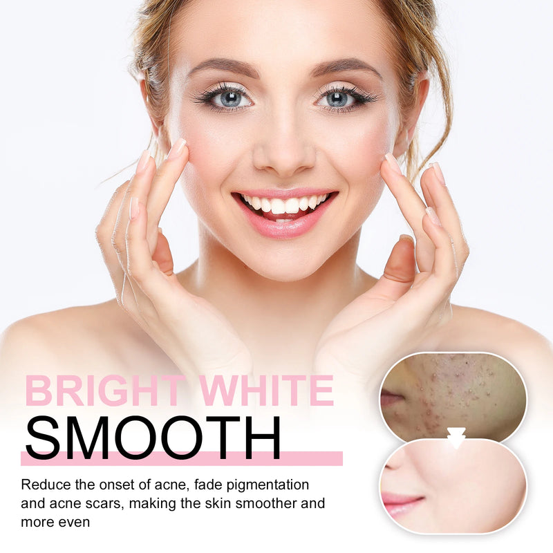 EELHOPE Turmeric Facial Cleaning Pad Deeply Remove Dirts Shrink Pores Dark Spot Remove Brightening Skin Tone Face Cleaner Pad