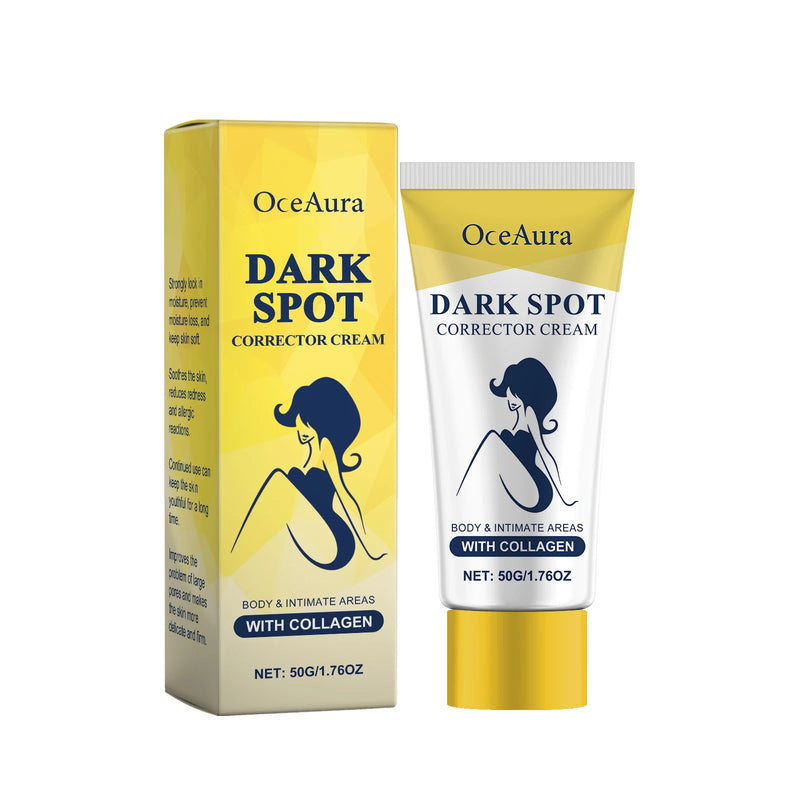 Oceaura Body Dark Spot Corrector Cream Hydrating Reduce Dullness Balance Skin Tone Enhance Skin Elasticity Whitening Body Cream