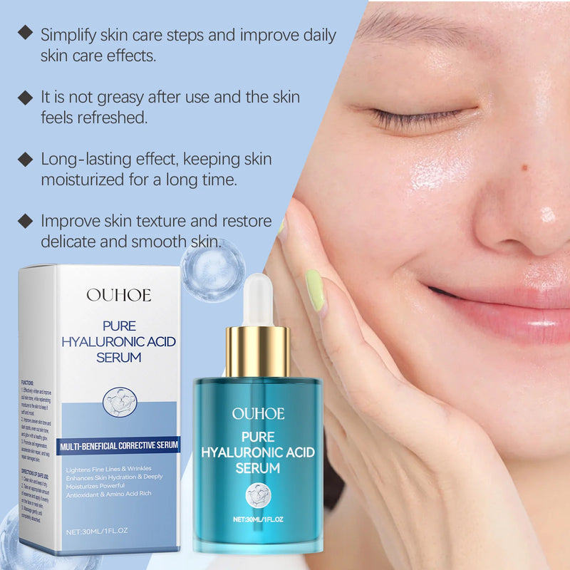 OUHOE Essence Series Brightening Care Facial Moisturizing Skin Firming Care Serum Dark Spot Reduction Gentle for All Skin Types
