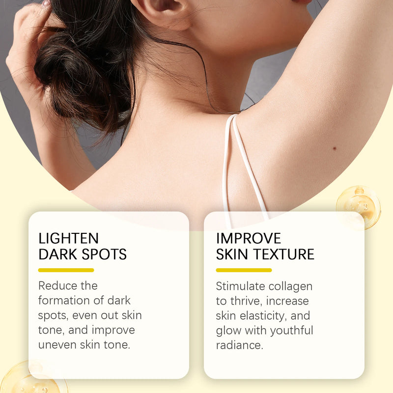 Oceaura Body Dark Spot Corrector Cream Hydrating Reduce Dullness Balance Skin Tone Enhance Skin Elasticity Whitening Body Cream