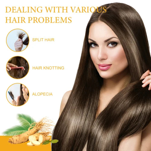 OUHOE Biotin Hair Growth Serum with Ginger Extract – Nourish & Repair Roots