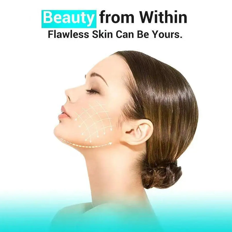 Sentian Collagen Tablets with Vitamin C – Skin Whitening, Anti-Aging & Beauty Supplement for Radiant, Youthful Skin (60 Tablets)