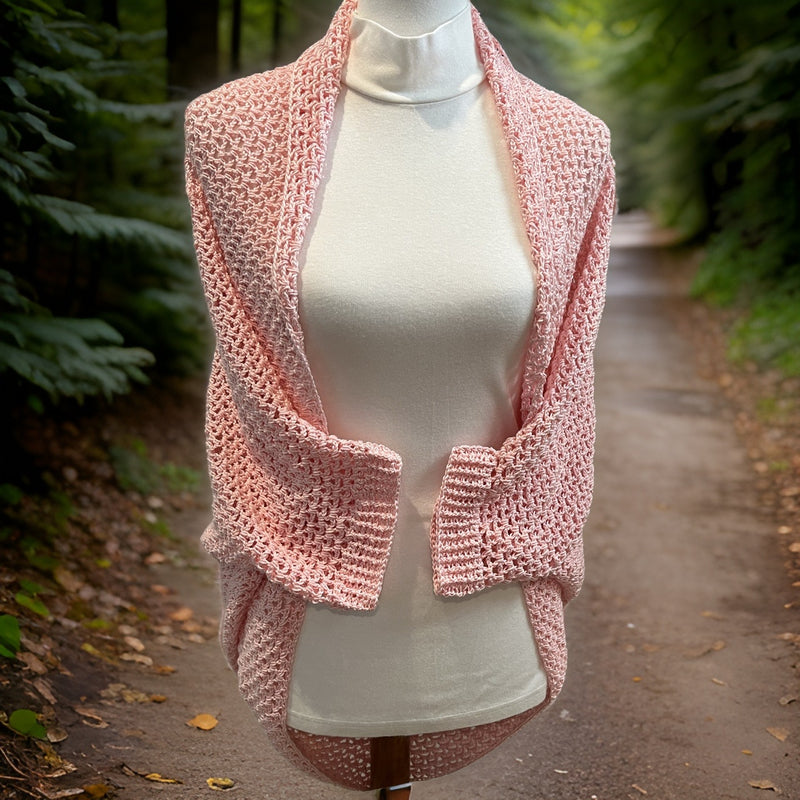 Spring Blossom Cocoon Sweater