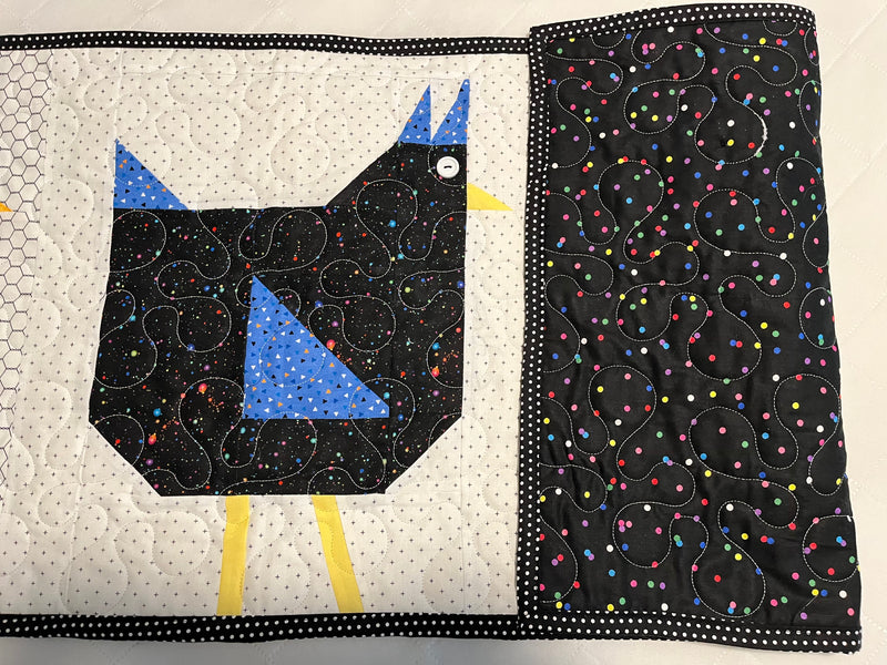 Chicken Walk Table Runner
