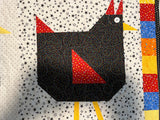 Chicken Walk Table Runner