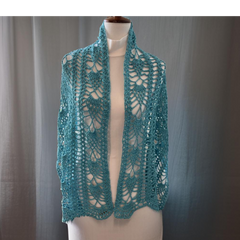 Summer Wrap, Pineapple Motif