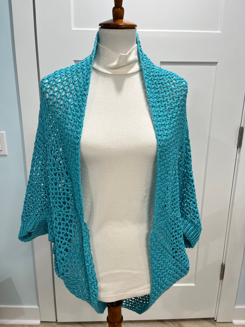 Spring Blossom Cocoon Sweater