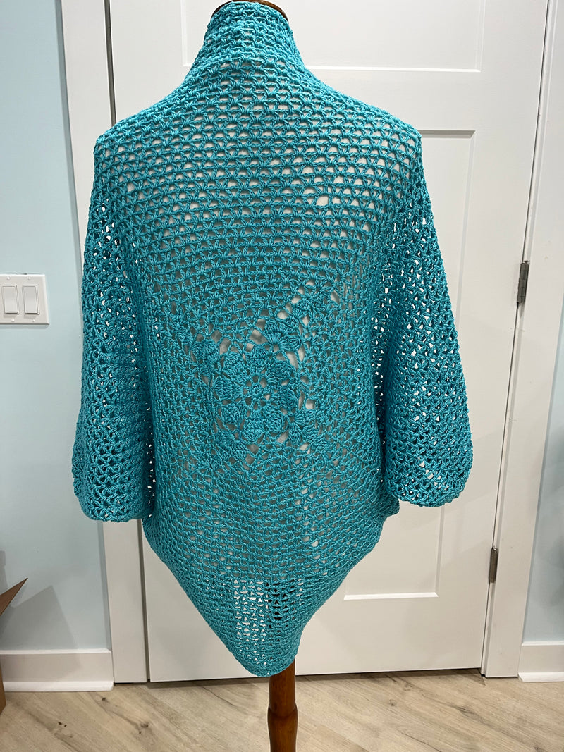 Spring Blossom Cocoon Sweater