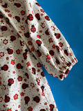 Toddler's Dress, Ladybugs LS