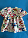 Infant Dress, Butterflies, SS