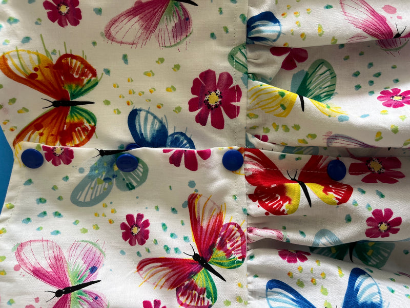 Child's Dress, Butterflies, SS