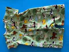 Romper, Farm Animals w/ Sleeves