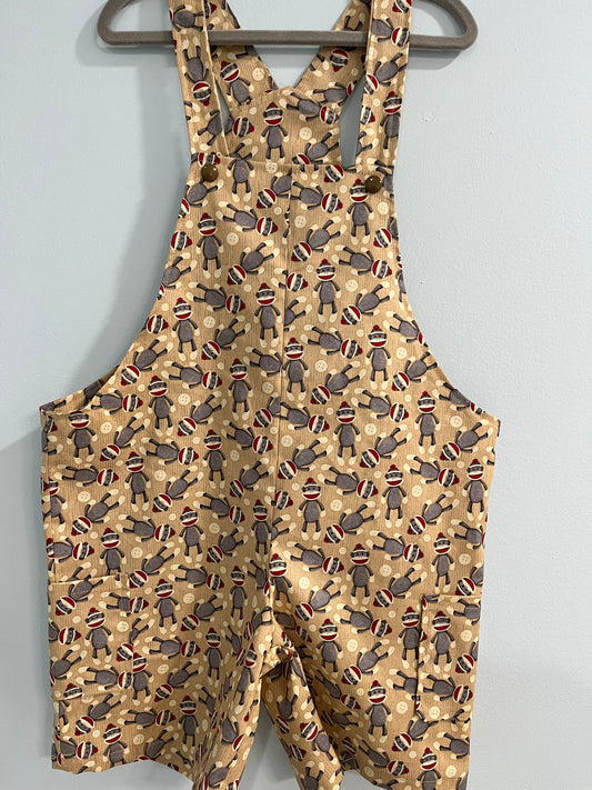 Child's Romper, Sock Monkeys