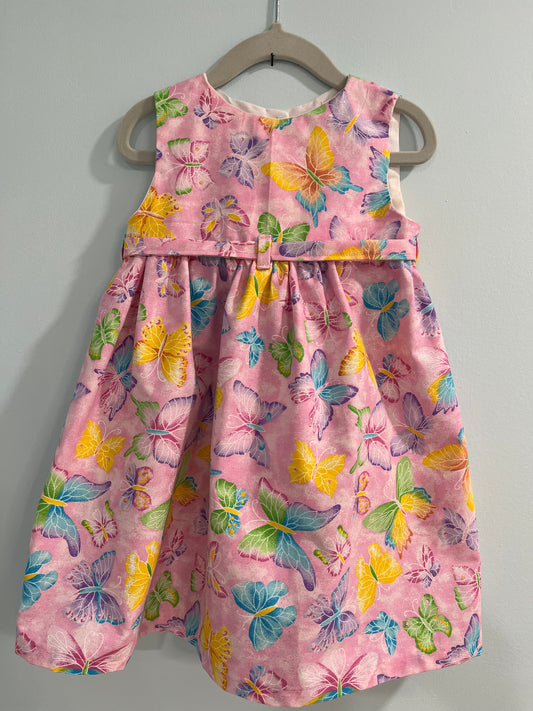 Toddler Dress, Sparkly Butterflys