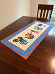 Table Runner, Parade of Potted Plants