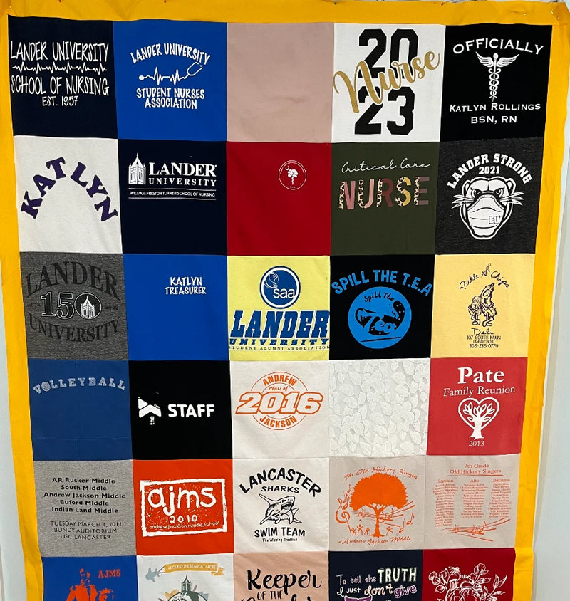 Custom T shirt Quilts
