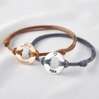 Pet Name Bracelet, Pet Lover Gift, Cat Dog Mom Gift, Dog Lover Gift, Pet Memorial Gift, Dog Mom Jewelry, Pet Owner Gift