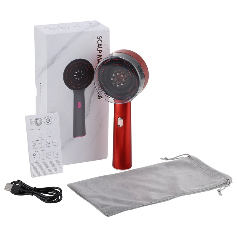 Massage Comb, Red Light Therapy for Hair and Scalp