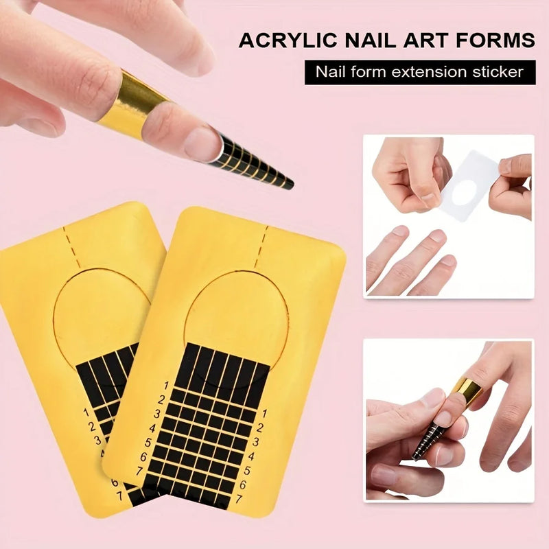 Acrylic Nail Kit Acrylic Powder With Acrylic Liquid For Gel Nails With UV Lamp For Gel Nails Set DIY Gifts For Women