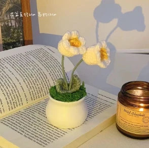 Birthday Gift Creative Girl To Send Girlfriends Car Knickknacks Table Decoration Sunflower Bouquet Hand-woven Flowers