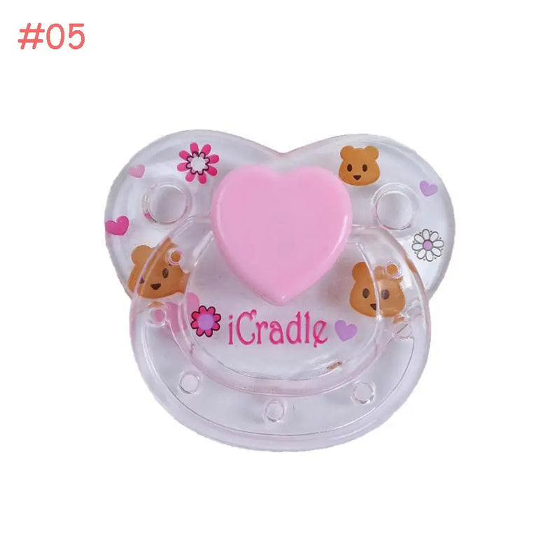 Doll Simulation Pacifier DIY Handmade Cute Dummy Nipples Lovely ABS Plastic Pacifier Accessories Baby Accessories Kids Toy
