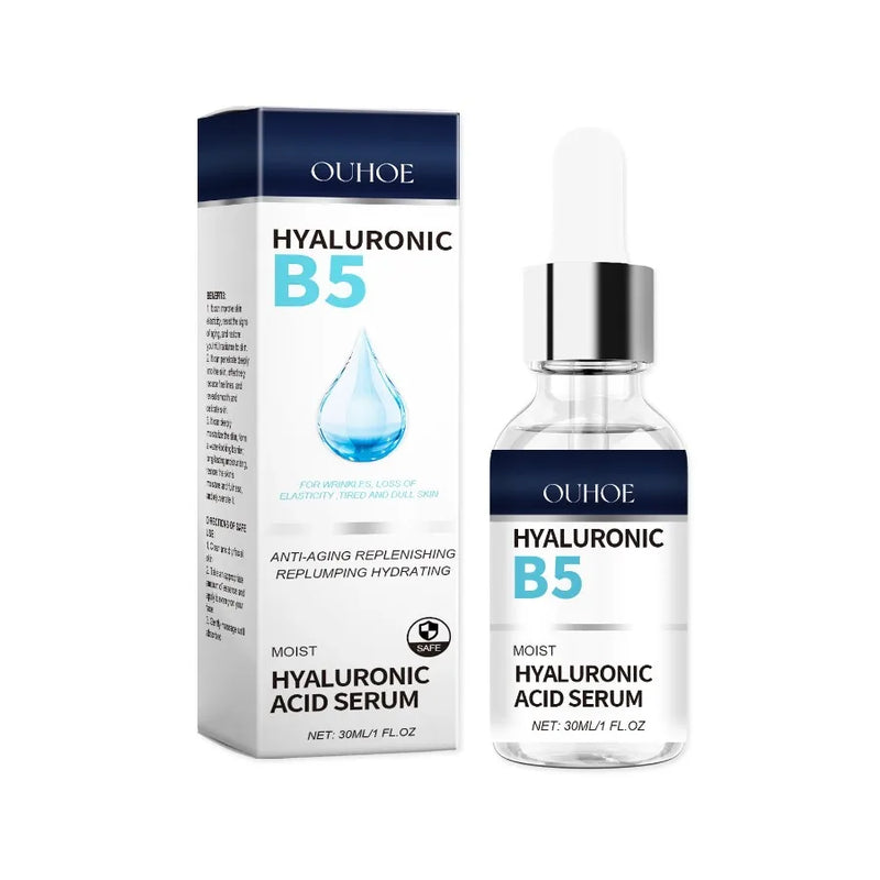 OUHOE B5 Hyaluronic Acid Essence Lighten Fine Lines Facial Skin Firming Moisturizing Moisturizing And AntiWrinkle Essence