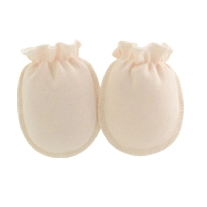 5Pairs  0-3Month Newborn Baby Anti-Scratch Gloves Infant Boy Girl Unisex Mittens Baby Accessories