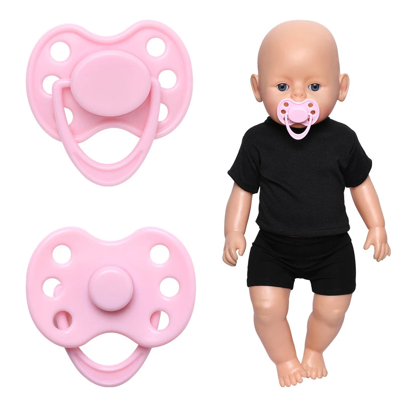 Doll Simulation Pacifier DIY Handmade Cute Dummy Nipples Lovely ABS Plastic Pacifier Accessories Baby Accessories Kids Toy