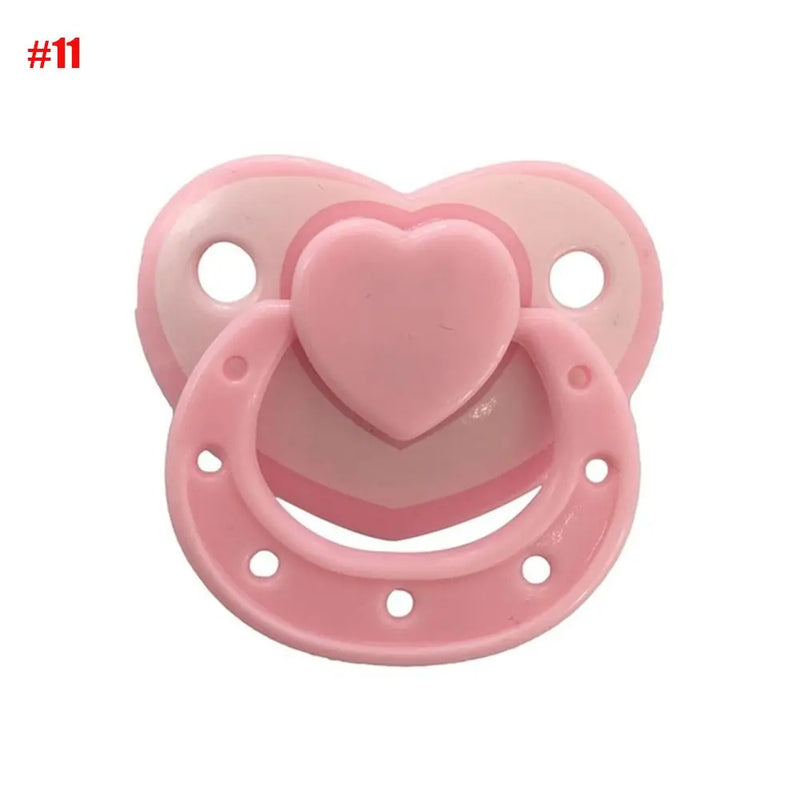 Doll Simulation Pacifier DIY Handmade Cute Dummy Nipples Lovely ABS Plastic Pacifier Accessories Baby Accessories Kids Toy