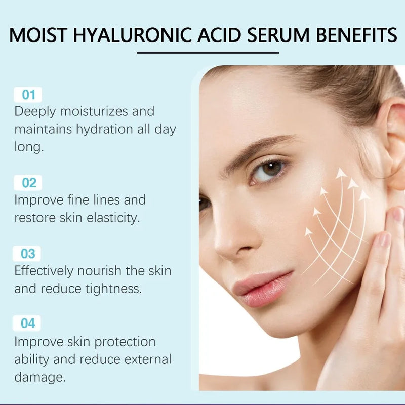 OUHOE B5 Hyaluronic Acid Essence Lighten Fine Lines Facial Skin Firming Moisturizing Moisturizing And AntiWrinkle Essence