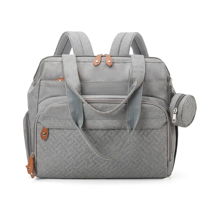 Large Size Backpack Baby Diaper Bag with Pacifier Bag