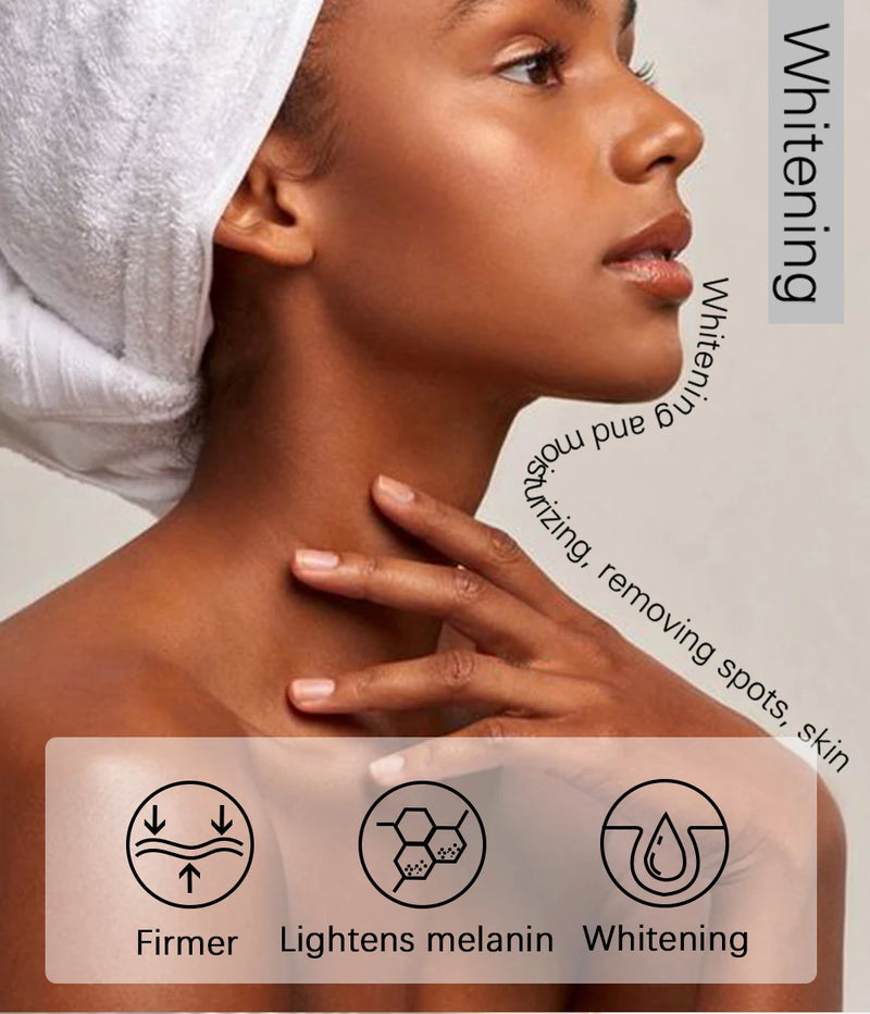 AILKE Glutathione 5-in-1 Women Skin Care Kit, With Body Lotion, Serum, Dark Spot Removal Cream, Body Cream, Brightening Soap