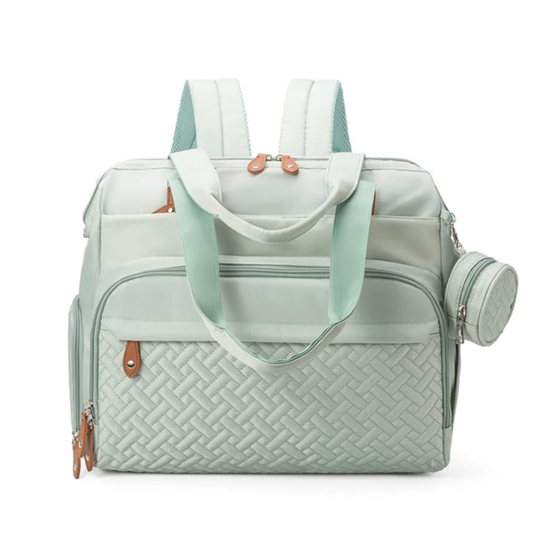 Large Size Backpack Baby Diaper Bag with Pacifier Bag