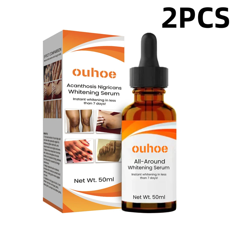 Brightening Serum  Skin Whitening, Hydrating, Dark Spot Removal, Glowing Face Treatment, Vitamin C Anti-Aging Essence for Women