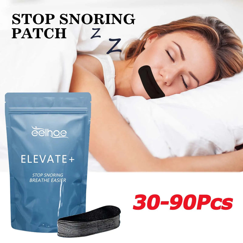 Stop Snoring Patch Nose Breathing Correction Promoting Better Breath Improve Sleeping Portable Night Sleep Mouth Orthosis Tape