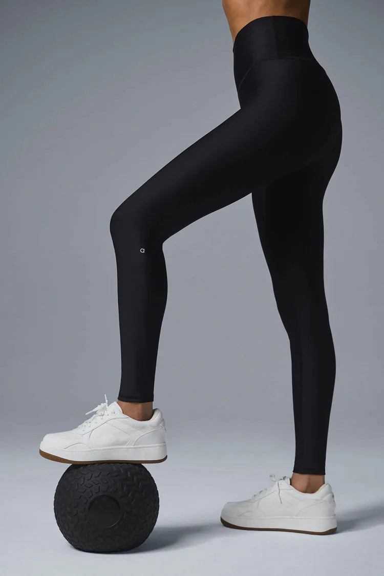 Women's athletic pants, full-length leggings, sportswear for gym, comfortable and fitted yoga pants