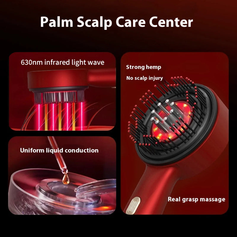 Massage Comb, Red Light Therapy for Hair and Scalp