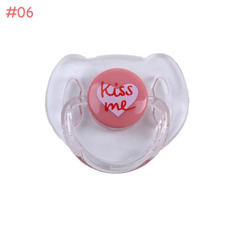 Doll Simulation Pacifier DIY Handmade Cute Dummy Nipples Lovely ABS Plastic Pacifier Accessories Baby Accessories Kids Toy
