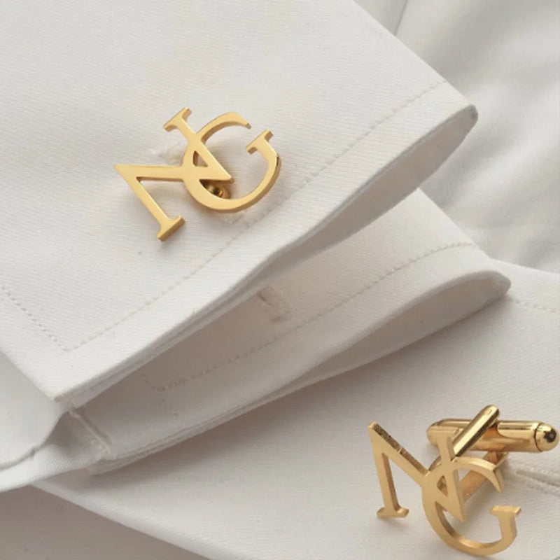 Customized Groom Wedding Cufflinks, Best Man Gift, Personalized Jewelry, Gift for Husband, Father's Day Gift