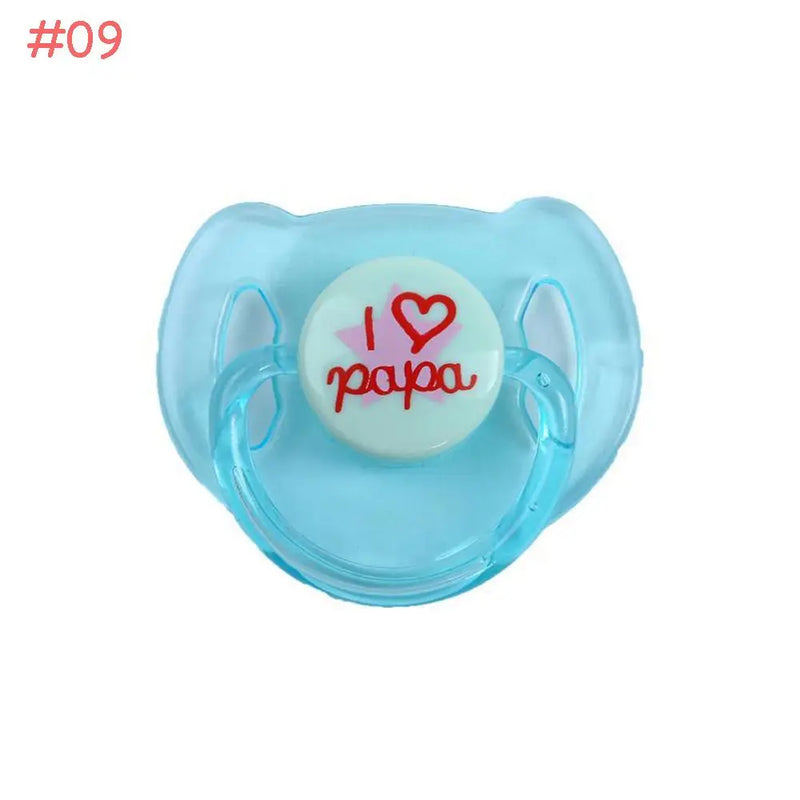 Doll Simulation Pacifier DIY Handmade Cute Dummy Nipples Lovely ABS Plastic Pacifier Accessories Baby Accessories Kids Toy
