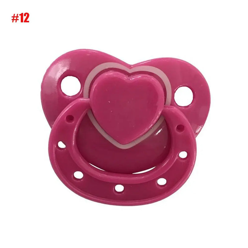 Doll Simulation Pacifier DIY Handmade Cute Dummy Nipples Lovely ABS Plastic Pacifier Accessories Baby Accessories Kids Toy