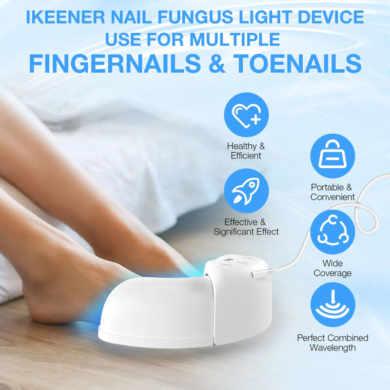 KTS Fungal Nail Laser Device Repair Fast Nails Fungus Onychomycosis Repair Toenail Fingernail Removes Nail Fungus Foot Care