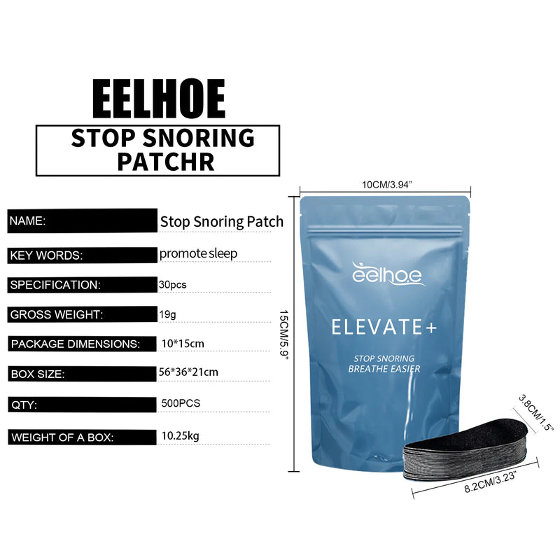 Stop Snoring Patch Nose Breathing Correction Promoting Better Breath Improve Sleeping Portable Night Sleep Mouth Orthosis Tape