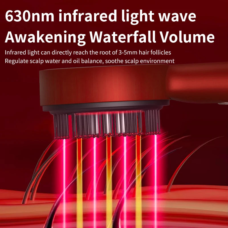Massage Comb, Red Light Therapy for Hair and Scalp