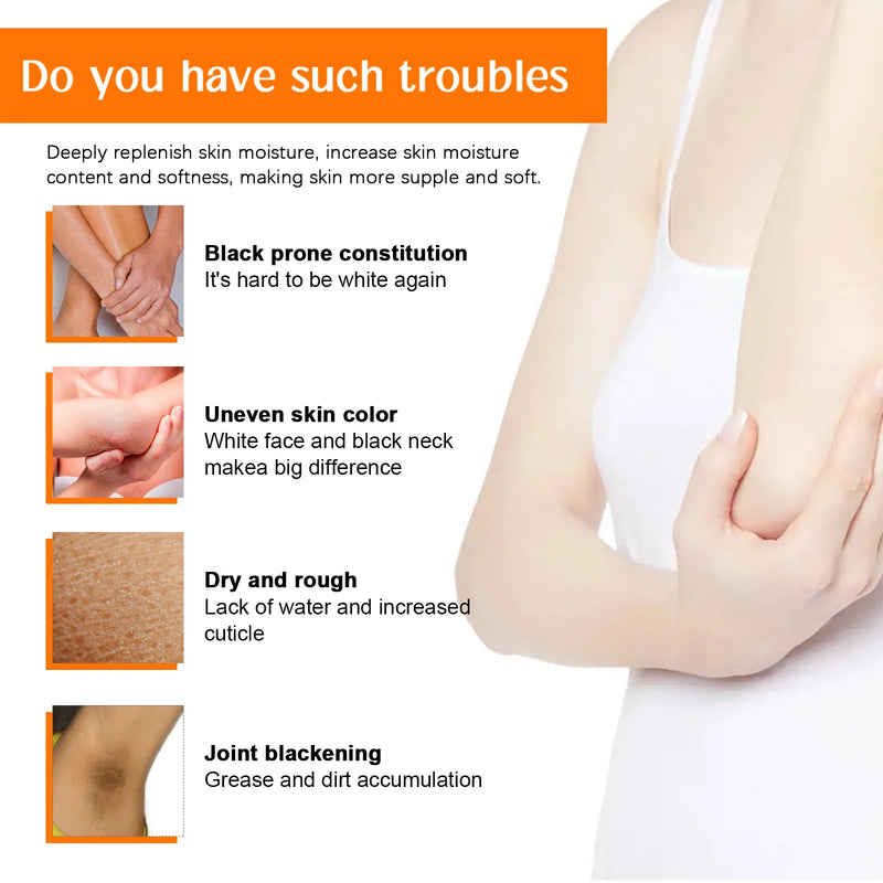 Brightening Serum  Skin Whitening, Hydrating, Dark Spot Removal, Glowing Face Treatment, Vitamin C Anti-Aging Essence for Women